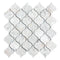 Oriental White Arabesque Mosaic Tile